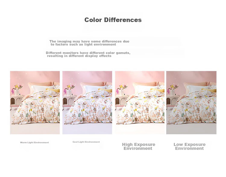 LUOLAI Home Textiles 100% Pure Cotton Bedding Set, Chinese Style Bed Sheet And Duvet Cover Double Set, 200*230cm 14