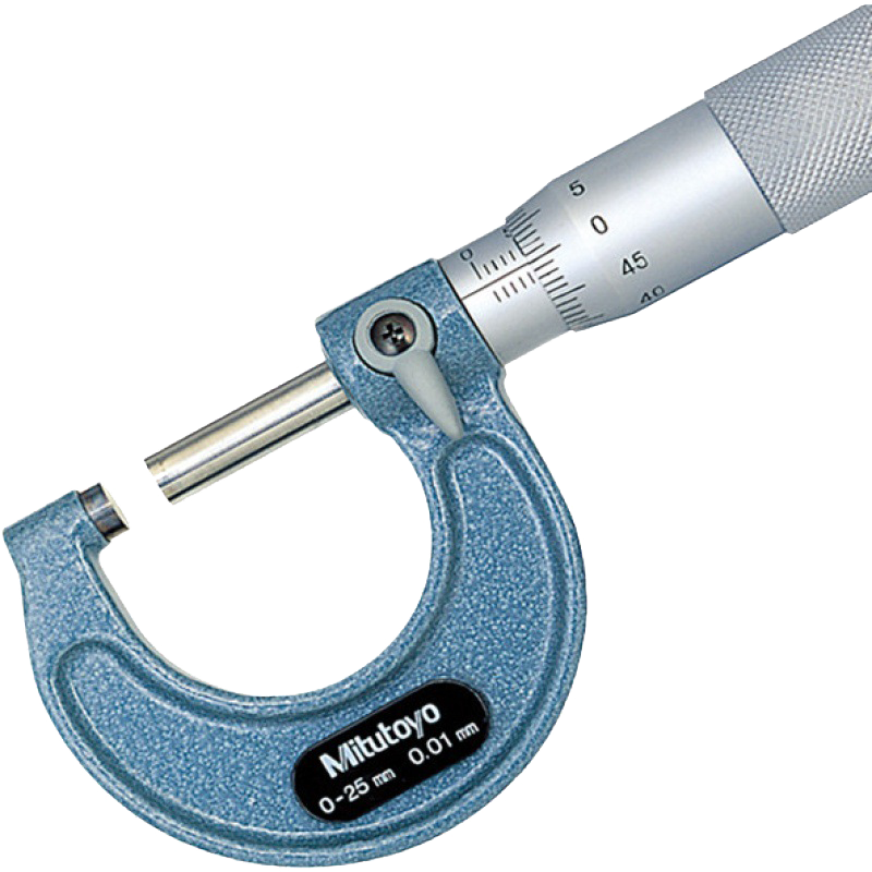 Mitutoyo Outside Micrometer Screw Gauge High Precision Micrometer Japan Import 103-129/0-25mm/0.001