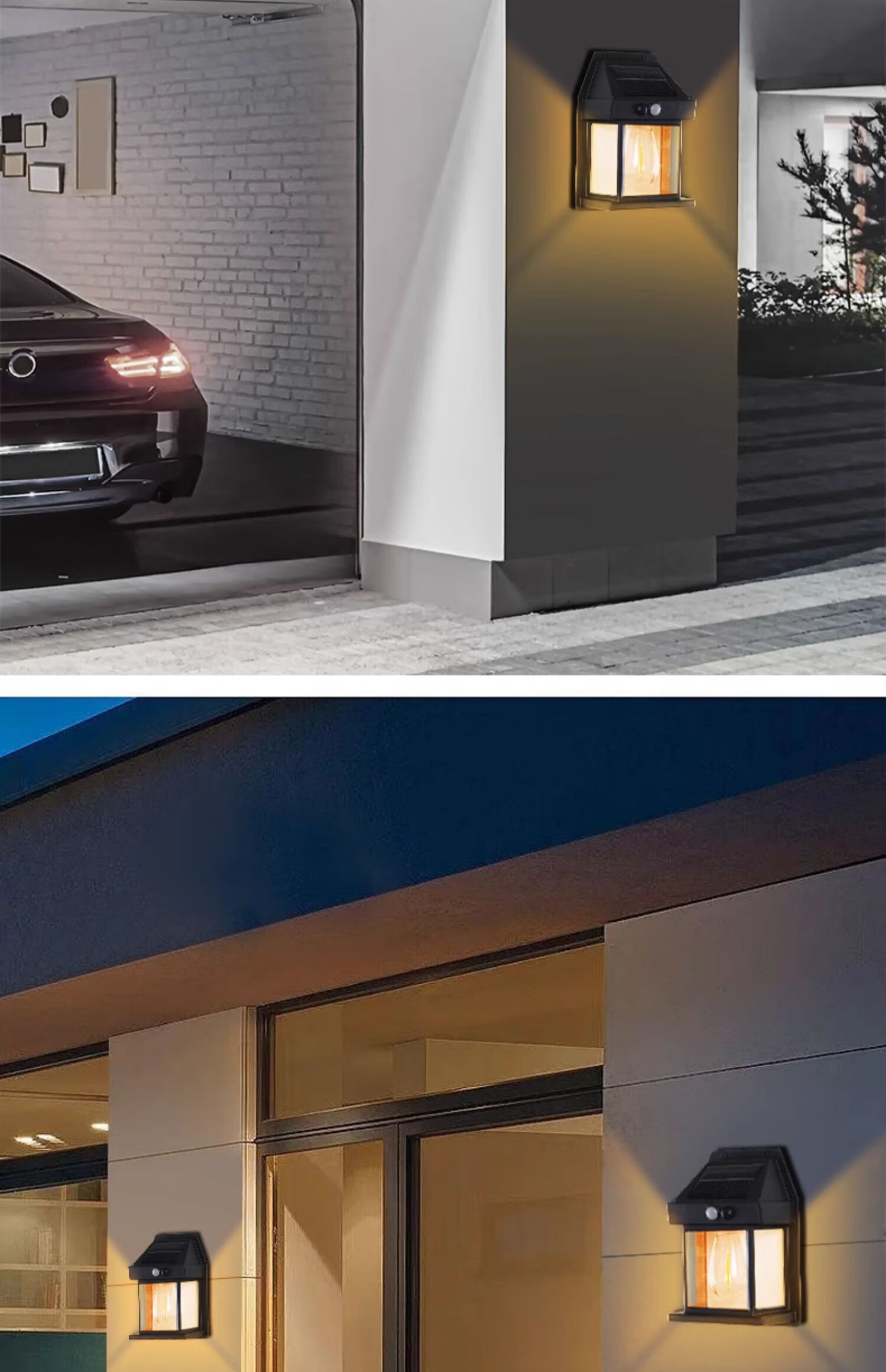 Datouren Solar Garden Light, Outdoor Wall Lamp, Solar Street Light, Spotlight, Waterproof, Rural Courtyard Floodlight 12