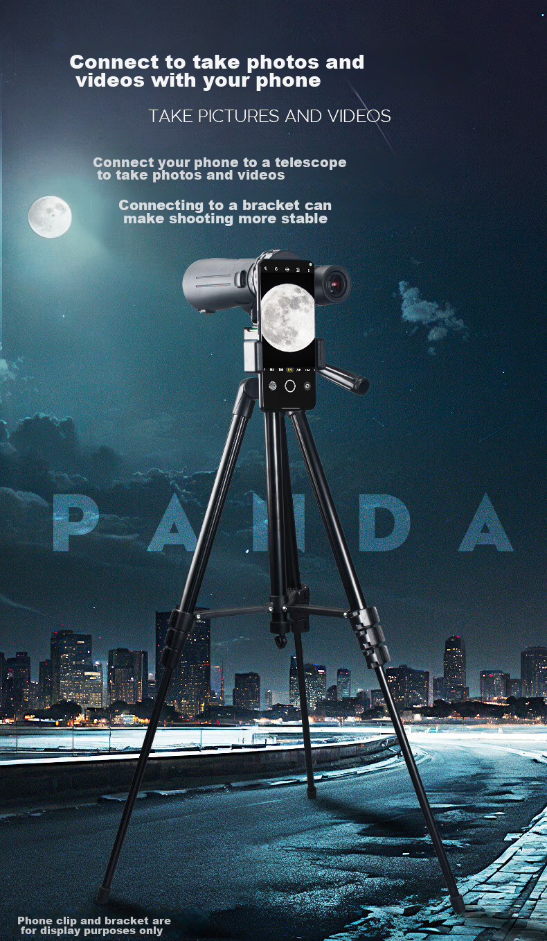 Panda Binoculars, High-Definition, High-Magnification, Professional-Grade, Military-Grade Magnesium Alloy, Low-Light Night Vision, ED Coated, Nitrogen-Filled, Waterproof, 10×42 21