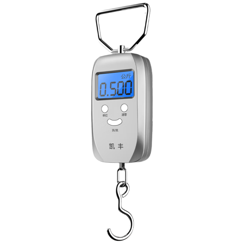 Kaifeng Handheld Scale, Electronic Scale, Portable Scale, Gram Scale, Vegetable Scale, Express Delivery Hanging Scale, High-Precision Luggage Scale, 50kg Capacity