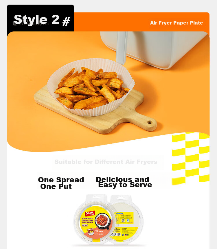 Glad Baking And Cooking Paper 5m*30cm, Meat Roasting Silicone Paper, Air Fryer And Oven Baking Sheet Paper, Original Import 10