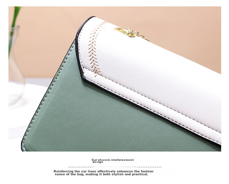Aiqinghai Leather Handbag, Women's Crossbody Bag, Brand Shoulder Bag, Small Square Bag, Birthday Gift for Wife on May 20, Present for Girlfriend 25