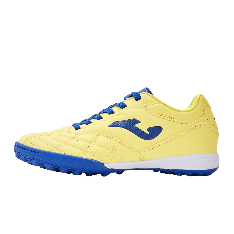 JOMA Soccer Shoes for Children TF Turf Cleats for Boys And Girls Youth Students Non-Slip Wear-Resistant Football Training Shoes Fluorescent Yellow Size 39