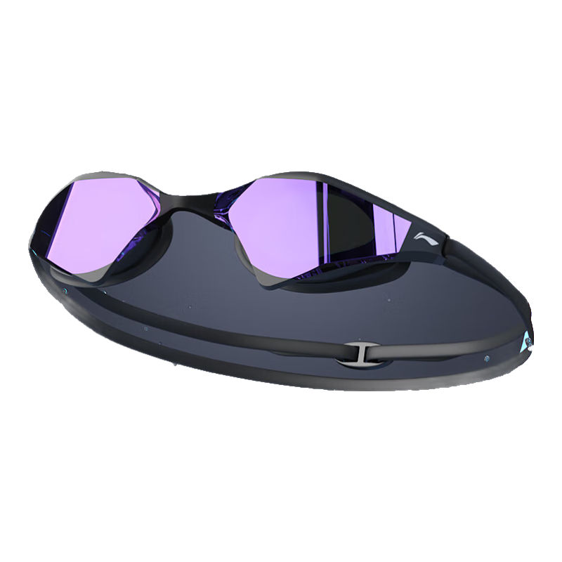 Li-Ning Swimming Goggles for Men And Women, Adult Professional Racing Swim Glasses with Electroplated Coating, Anti-Fog, Waterproof, HD Diving Equipment 241-1