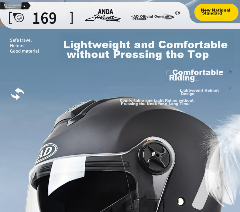 AD Electric Bicycle Helmet, 3C Certified, New National Standard, for Men And Women, Summer Sun Protection, Breathable, Scooter Safety Helmet, Unisex for All Seasons, Dual Visor Riding Half Helmet, Women's Style, 169cm, Girl's Pink 7