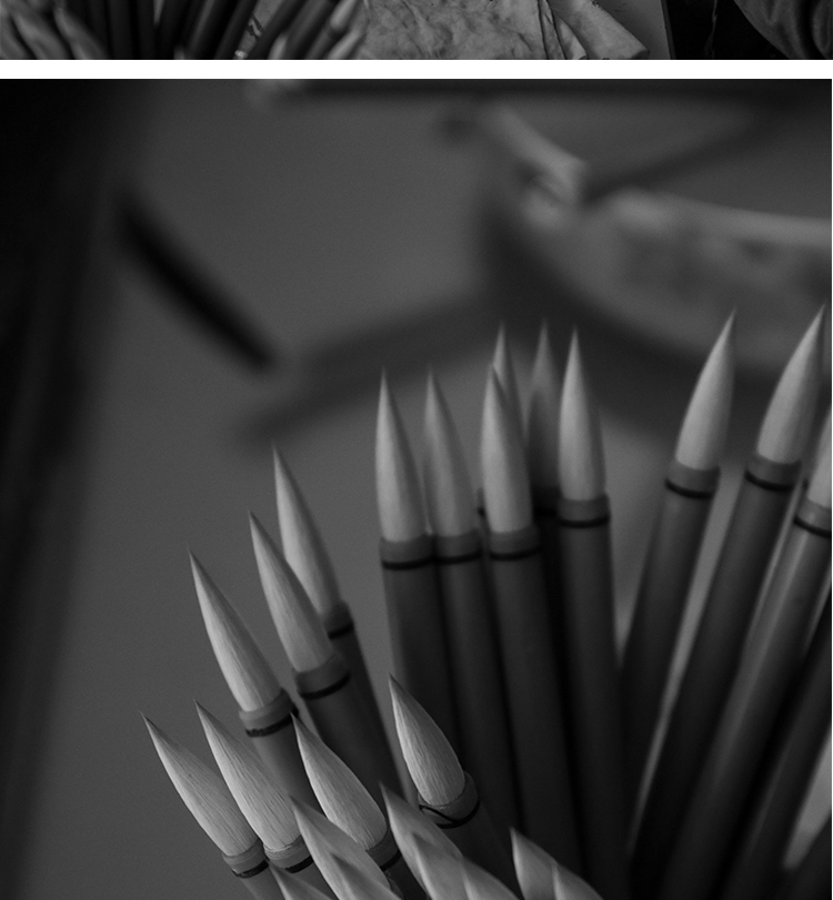Yihaitangwenhua Calligraphy Brush Set - Wolf And Mixed Hair for Large, Medium And Small Regular Script, Sheep Hair for Students' Calligraphy And Chinese Painting Beginners - Wolf Hair 3-Piece Set for Elementary School Students And Adults in Regular Script And Running Script 11