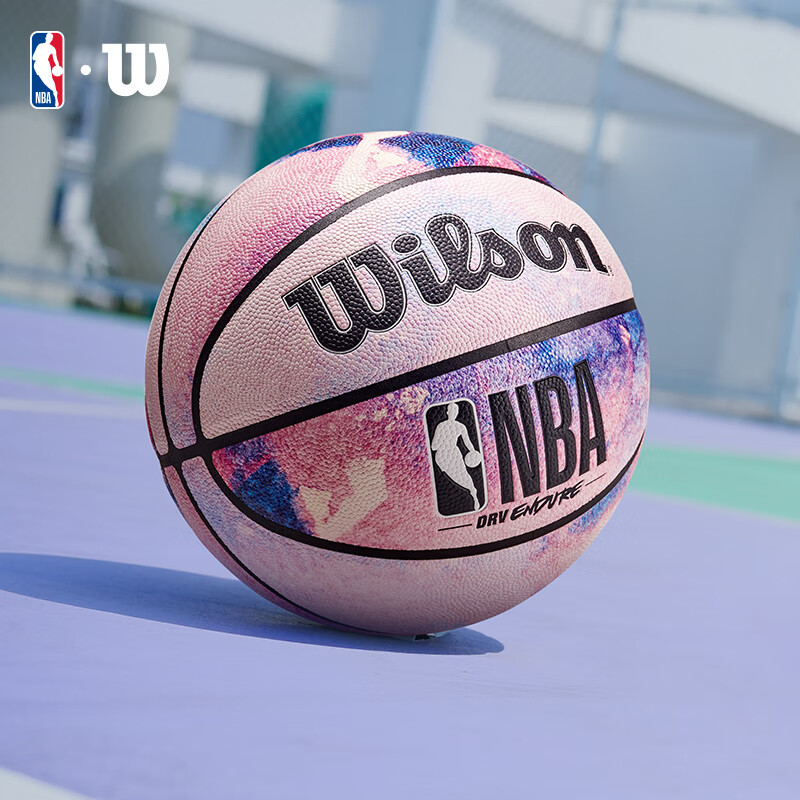 Wilson Official NBA DRV ENDURE Series Tie-Dye Design Pattern Random Indoor/outdoor Size 7 Basketball