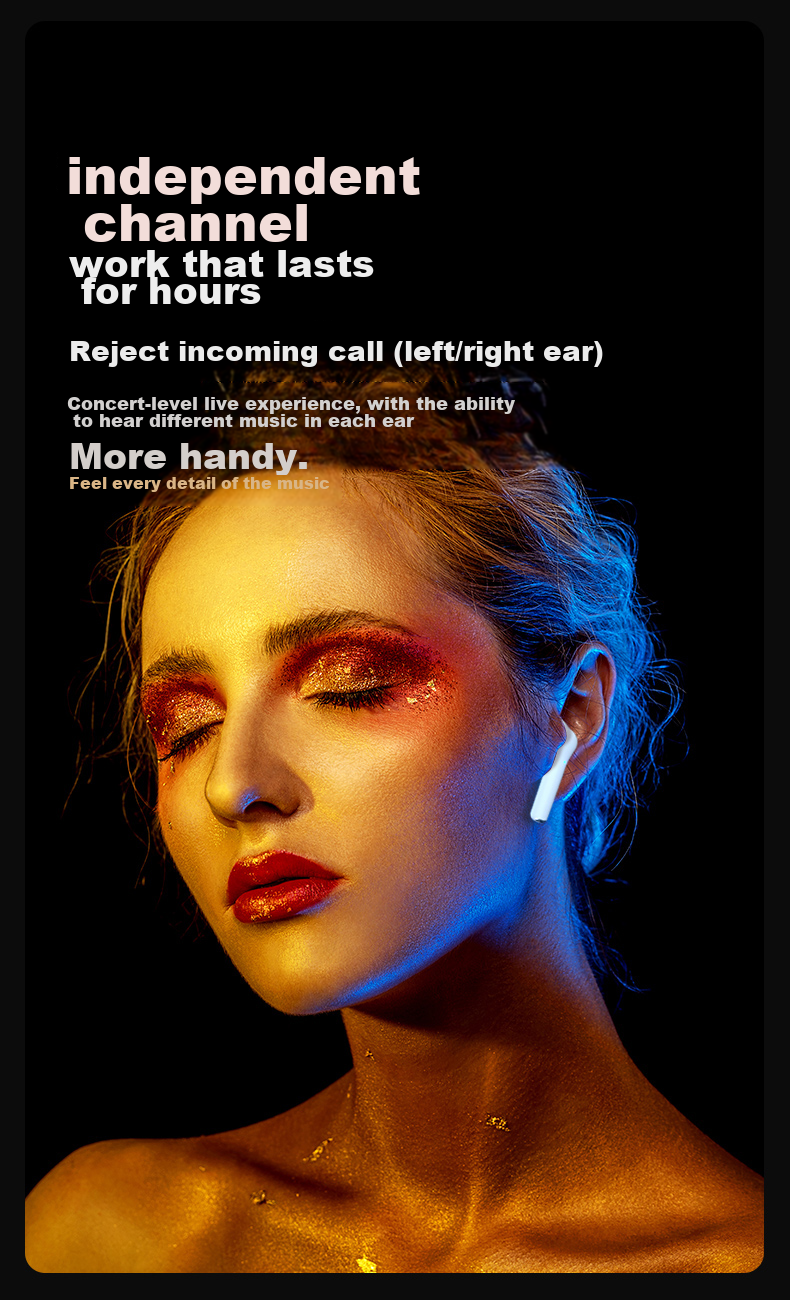 Newmine X9Pro Active Noise Cancelling In-Ear True Wireless Bluetooth Earphones High-Quality Sound Long Battery Life 25 Years New Model Top 10 Compatible with Apple Huawei Xiaomi Black 14