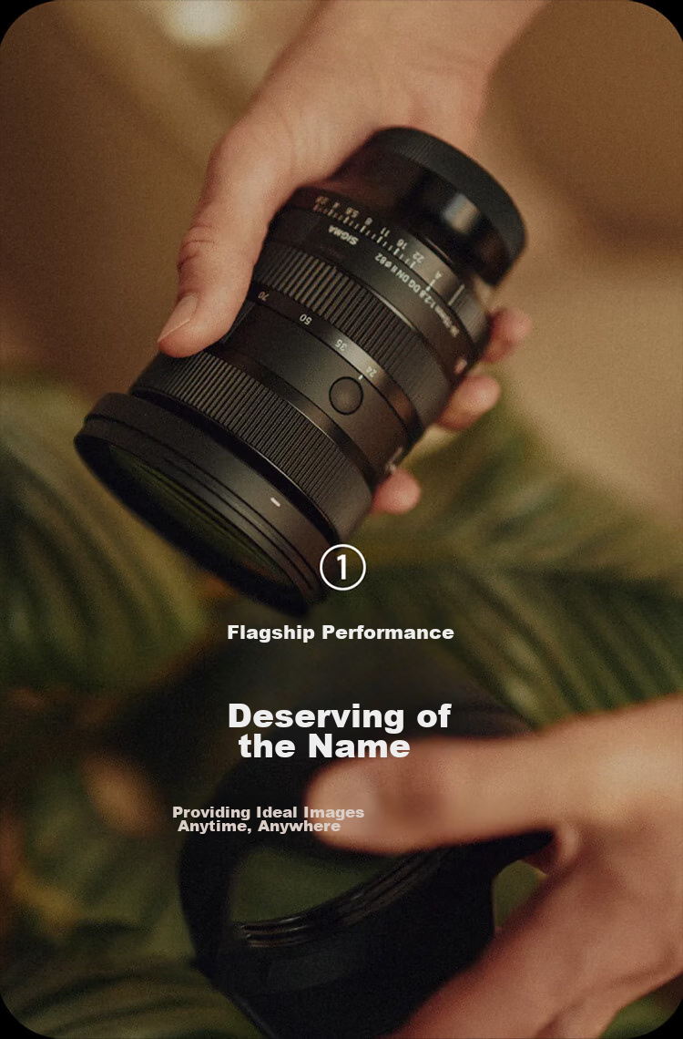 SIGMA Art 24-70mm F2.8 DG DN II, Full-Frame Mirrorless Camera, Constant Aperture 2470, Portrait Landscape Travel Live Streaming (L-Mount) 3