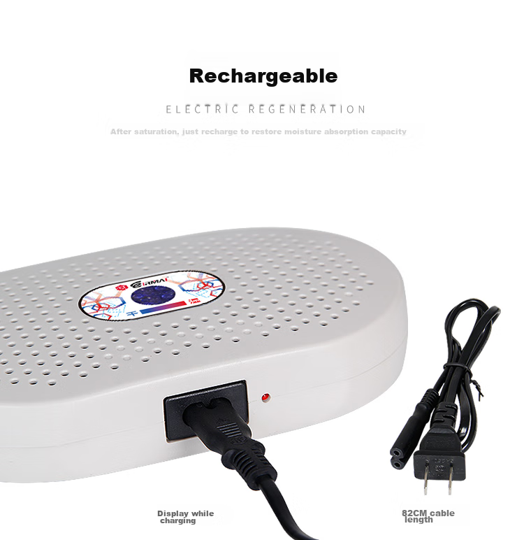 EIRMAI HD-80C Dehumidifying Card, Moisture-Proof Box-Specific Camera Dehumidifier, Electronic Regenerative Dehumidifying Card, Rechargeable Dehumidifier, Gray 9