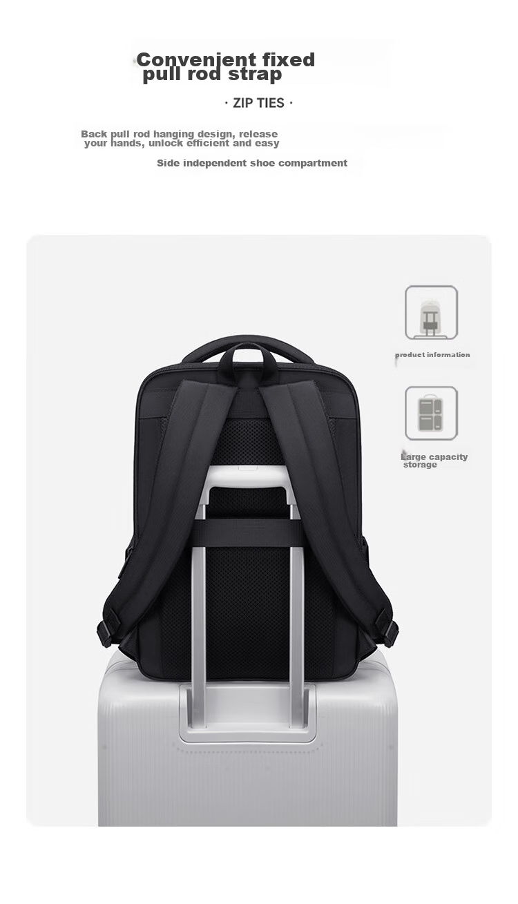 GOLF Laptop Backpack, 15.6-Inch Notebook Bag for Men, Business Travel Bag, Huawei Apple Handheld Computer Bag 14