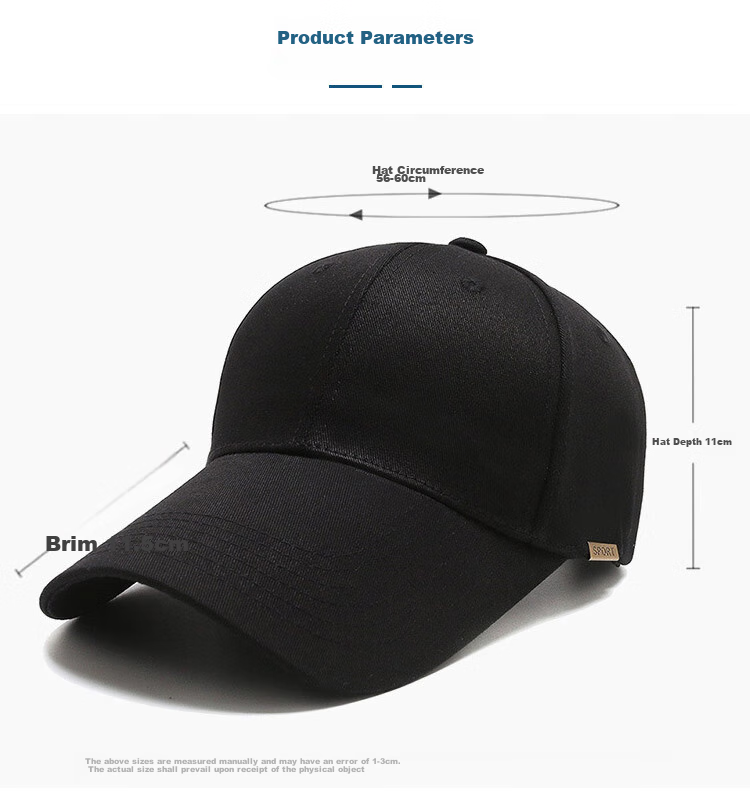 GLO-STORY Baseball Cap for Men And Women, Korean Style Ins Hat, Outdoor Sun Protection, Couple's Style Cap MMZ114005 3