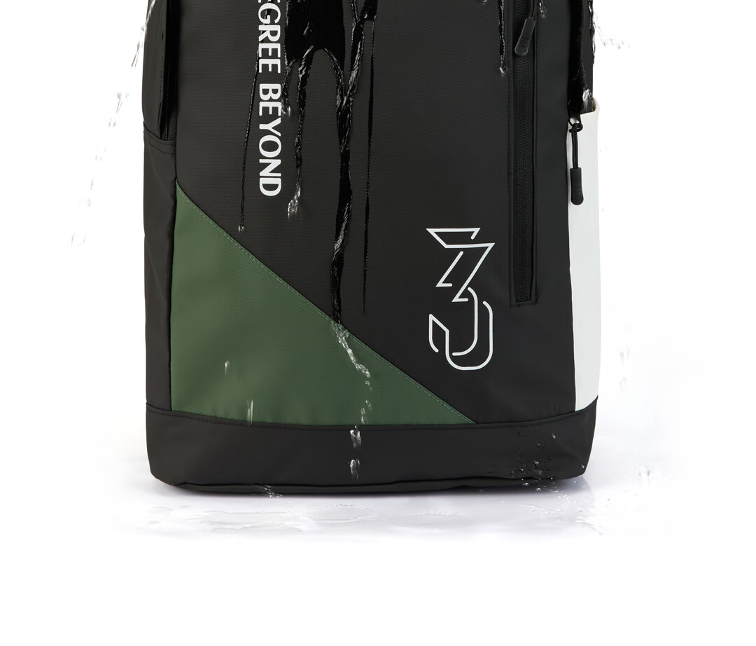 361° Unisex Backpack, Lightweight And Waterproof School Bag, Student Backpack, Travel Laptop Bag, Ultra-Light Outdoor Hiking Bag, Black 9
