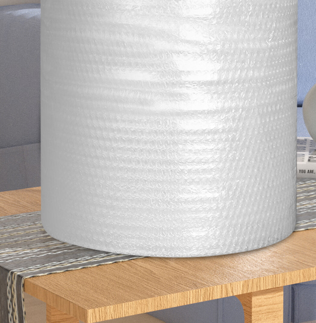 Deli Thick Bubble Wrap, 50 Meters * 40 Cm Packaging Film, Wrapping Film, Siyi Bubble Cushion, Shockproof Express Delivery 2