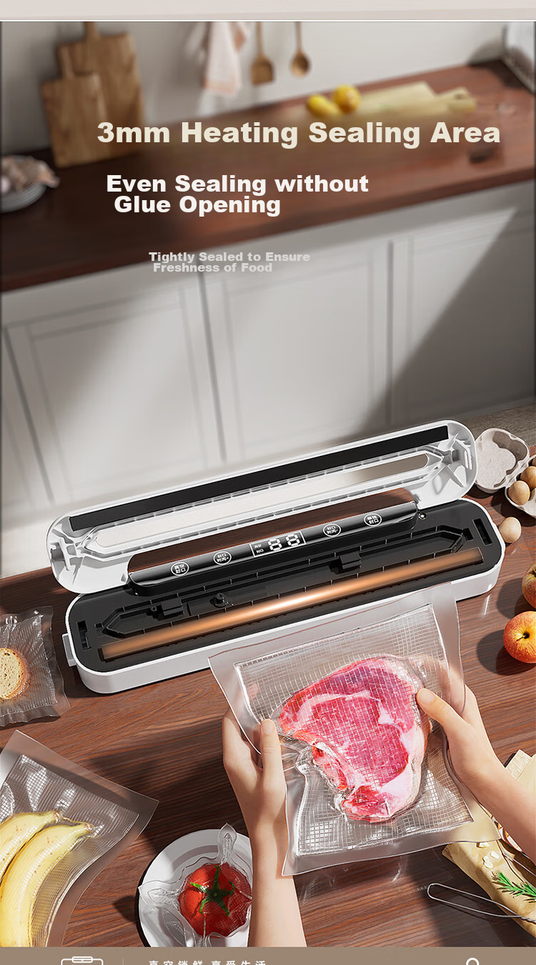 Baijie Food Grade Vacuum Sealer Bags Large 30x40cm Food Vacuum Seal Storage Bags Packaging Bags Preservation Bags Compression Storage Bags 11