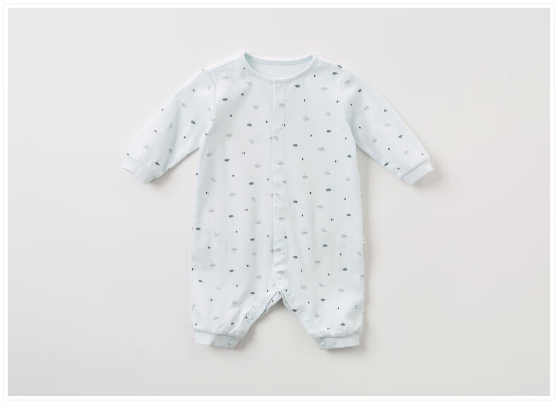 DAVE & BELLA Unisex Baby Romper Spring and Autumn Cotton Newborn Jumpsuit Infant Crawling Suit Baby Onesie 8