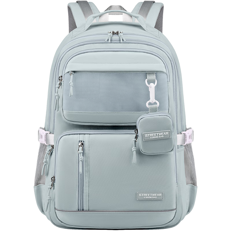 Edison High School Backpack for Girls, Spine-Protecting, Load-Reducing, Reflective, Water-Resistant, Large Capacity Travel Backpack for Middle School Students 2486-3