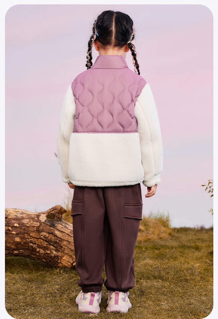 Minibala [Pure Electric Velvet] Winter New Boys and Girls Anti-Static Jacket Baby Warm Thick Coat 7