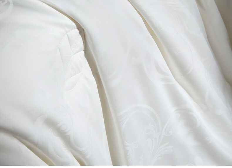 MIDO HOUSE Mingdu 60% Pure Cotton Silk Comforter, 100% Silk Spring And Autumn Quilt, Four Seasons Duvet, 220*240cm 12