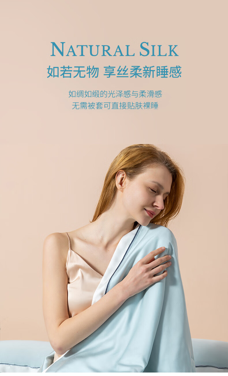 La Torretta 80-Count Tencel Ice Silk Cooling Comforter, Summer Quilt, Class A Cooling Comforter, Cooling Value 0.27, 200*230cm 2