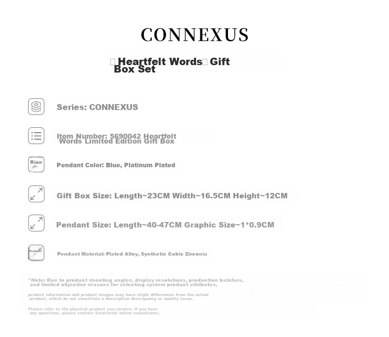 SWAROVSKI CONNEXUS Necklace for Women Birthday Gift for Girlfriend 5741332 3