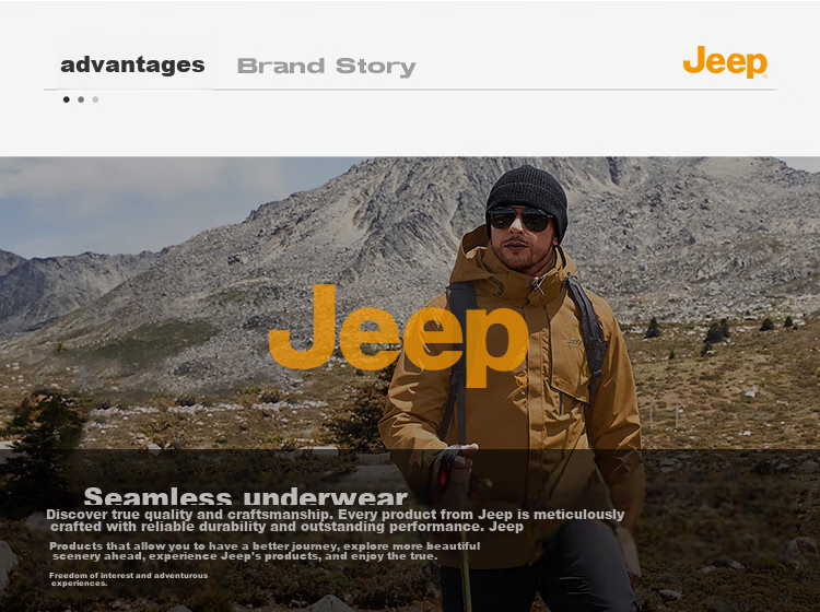JEEP Men's Sweatshirt, Loose-Fitting Long-Sleeve T-Shirt for Autumn And Winter, Fleece-Lined Thick Casual Clothing, Black, 3XL 30