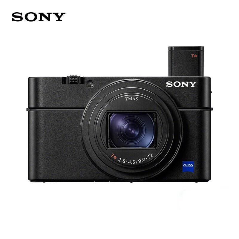 SONY [Holiday Gift] DSC-RX100M7 Black Digital Camera (24-200mm Zoom Range, Real-Time Eye AF, RX100 VII/Black)