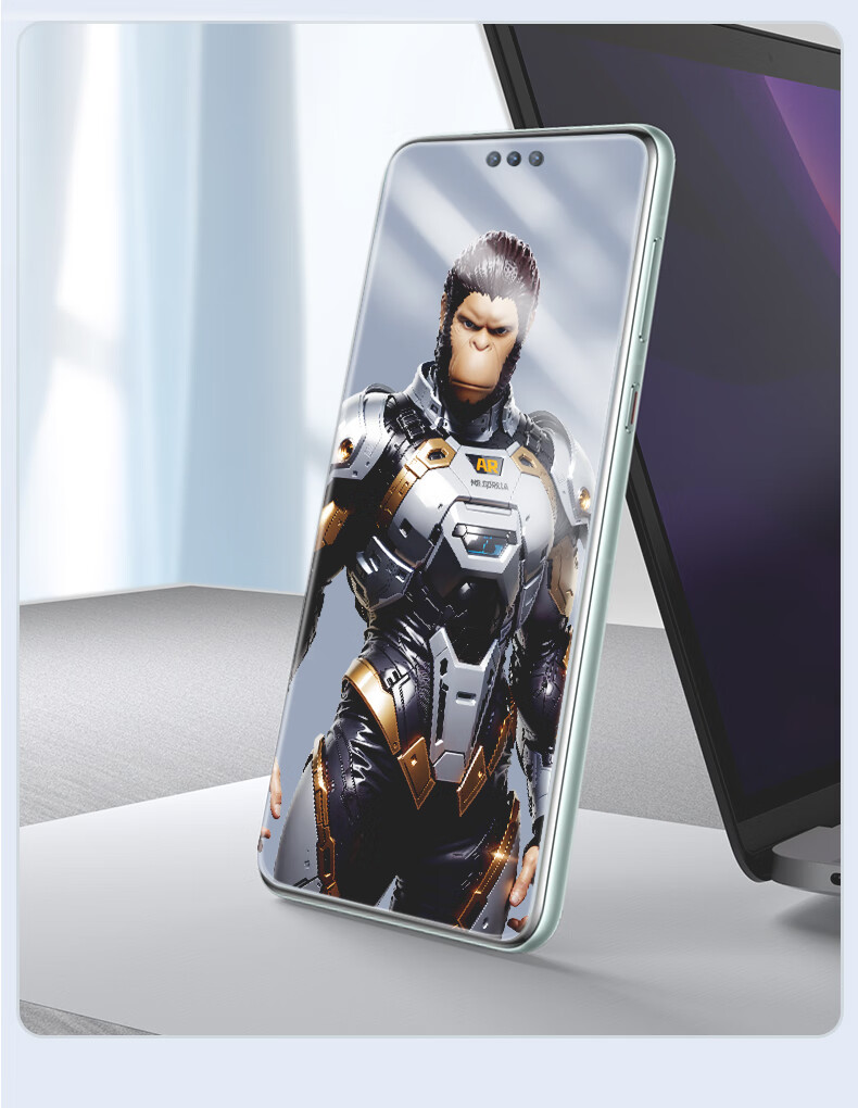 Lanxingxiansheng [Class T*AR Enhanced Transparency + 3D Curved Edge] Tempered Glass Screen Protector for Huawei Mate60 Pro/Pro+, Anti-Fingerprint Protective Film for Huawei Mate60 RS Porsche Design Smartphone 7
