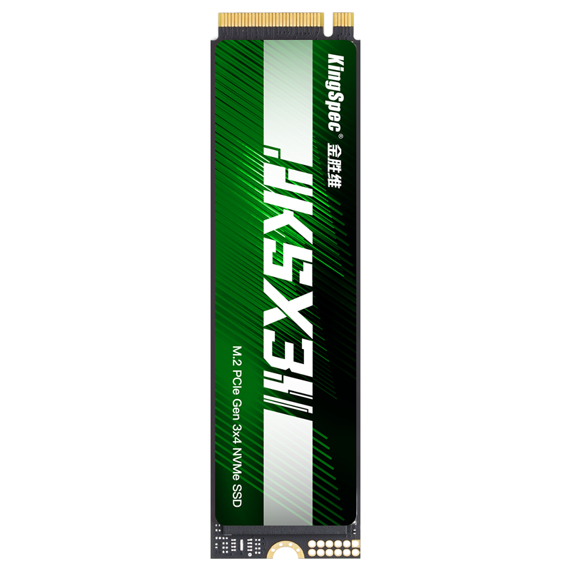 KingSpec 1TB SSD, M.2 Interface, NVMe PCIe 3.0, Read Speed 3400MB/s, Compatible with Desktop And Laptop, AI PC Storage Accessory