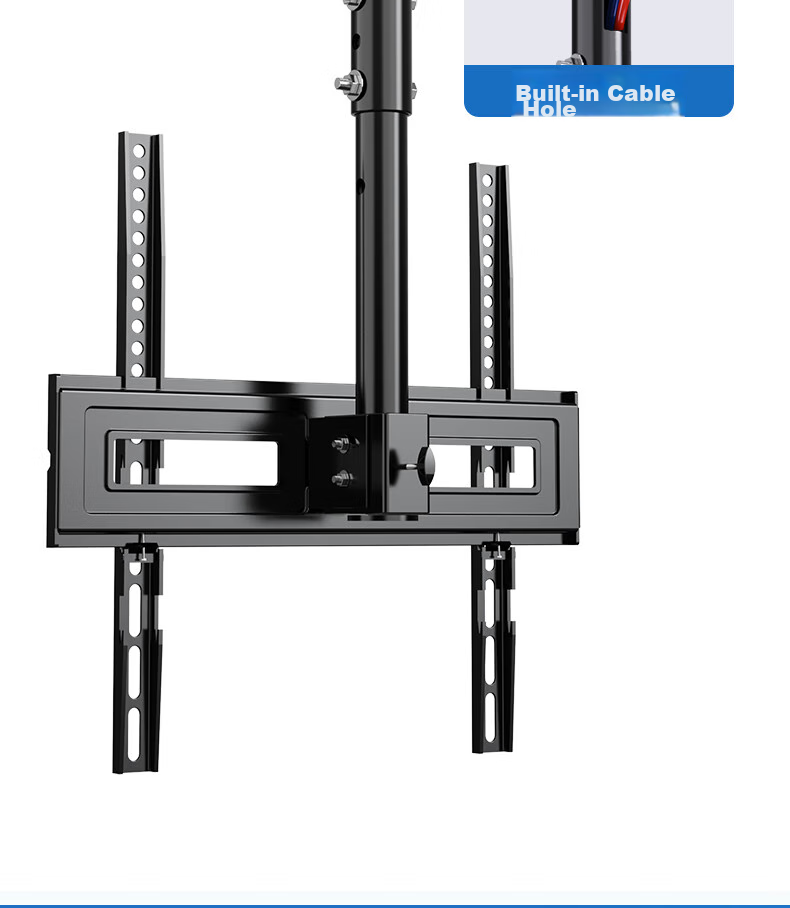 Muhouyingxiong TV Wall Mount Bracket, for 26-65 Inch TVs, Rotating Mount, 360-Degree Rotation, Ceiling TV Mount, Ceiling-Mounted TV Bracket 16
