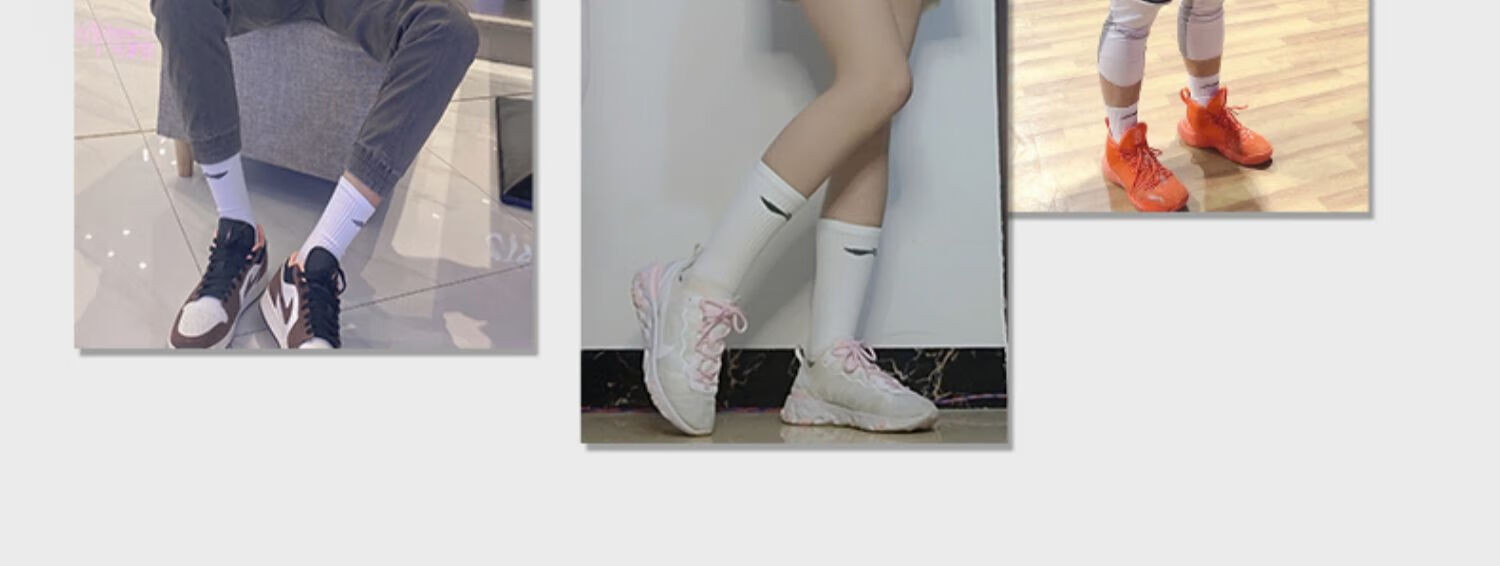 LI-NING Basketball Socks Professional Sports Anti-Slip Towel Bottom Running Long Socks Thickened Durable Breathable Youth 5