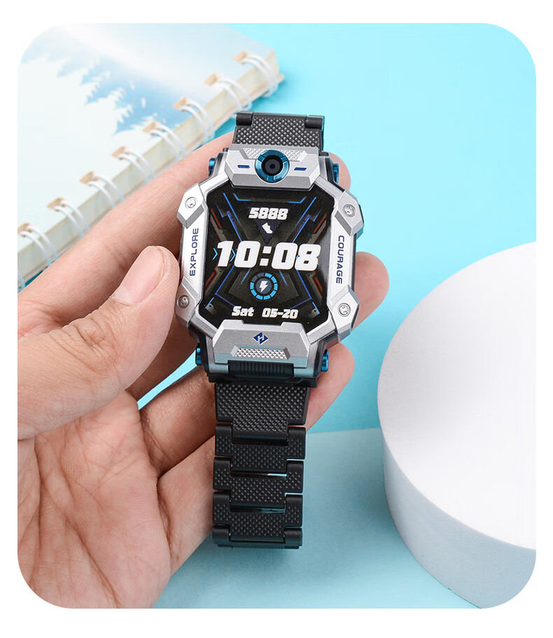 Watchbond Compatible with Xiaotiancailiao Children's Smartwatch Z9 Strap, Z10/11/Z8A/Z7 Magnetic Clasp, Q2A/Z6 Peak Edition, Smart Student Youth Version Z5A/Z3/Z1 Extended Chai 18
