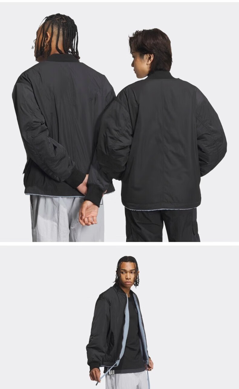 Adidas Trefoil Men's REV SHERPA U Sports Jacket IN0989, Size M 2
