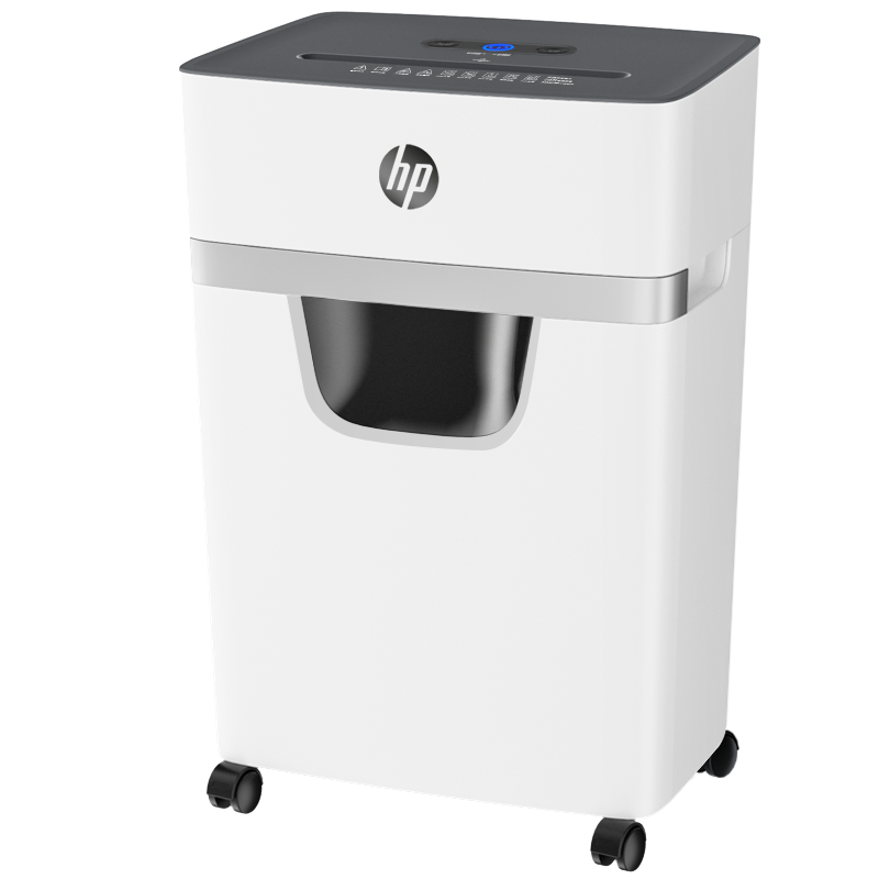 HP Level 5 Confidential Medium Multifunction Shredder Professional Destruction Shredder (8 Sheets Per Pass, 20L Capacity, Can Shred Cards And Staples) W2008MC