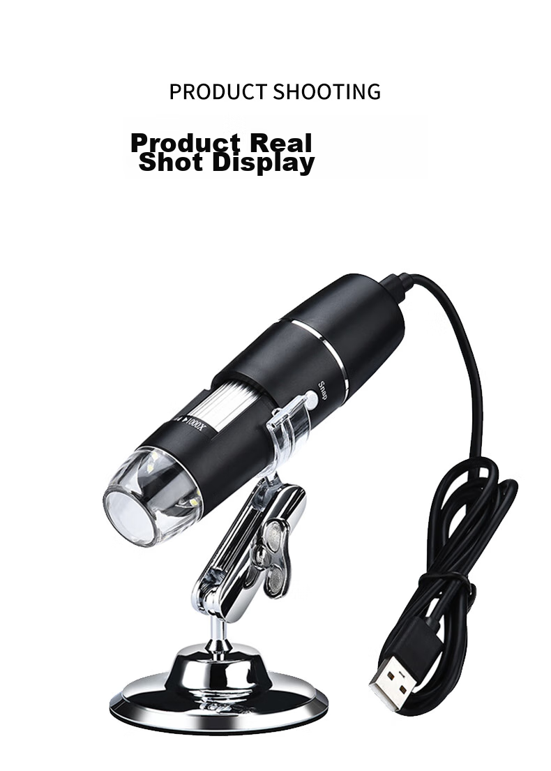 MIXOUT Digital Microscope, Electronic Magnifier, WiFi Connection to Smartphone for Photography And Video Recording, Industrial Circuit Board Repair 17
