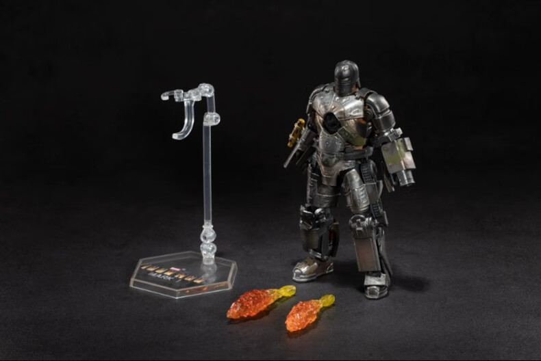 Marvel Iron Man MK1 Action Figure, 10th Anniversary Edition, Movable Model, Birthday Gift 14