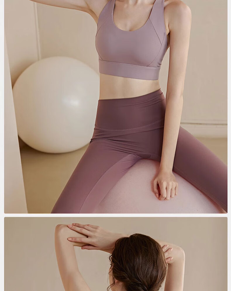 Ziyouxi High-Impact Sports Bra for Women, Shock-Absorbing Running Fitness Vest, Large Bust Support, Anti-Sagging Jump Rope Bra 6