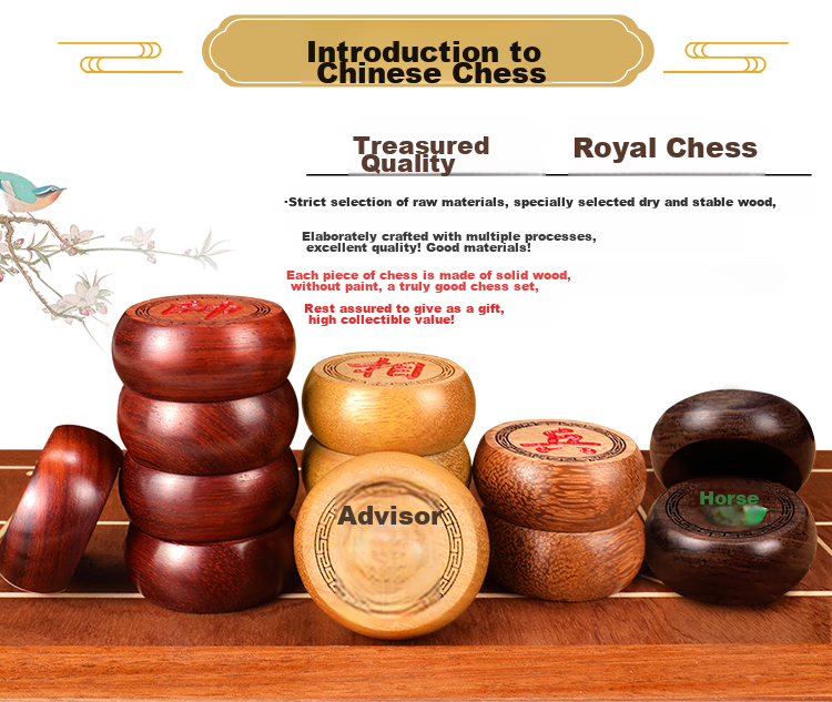 Yusheng Wooden Go Board, Two-In Chess And Go Set, Cloud-Style Go And Chess Set for Home Use, Gift for Elders 10