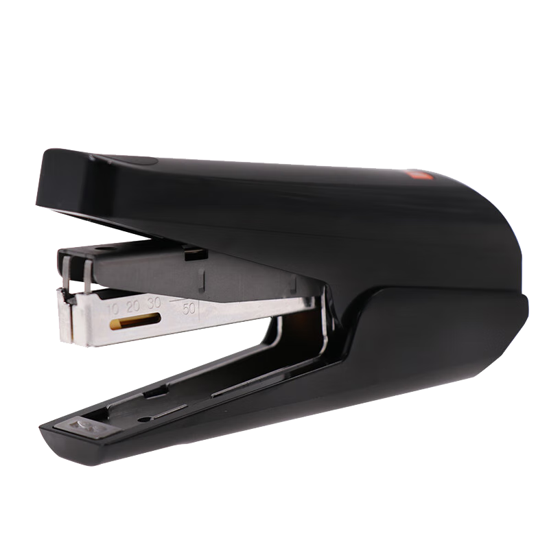 MAX Meikesi HD-10TLK Standard Low-Effort Stapler, Student Office Stapler with Staple Remover, Compatible with No.10 Staples, Black