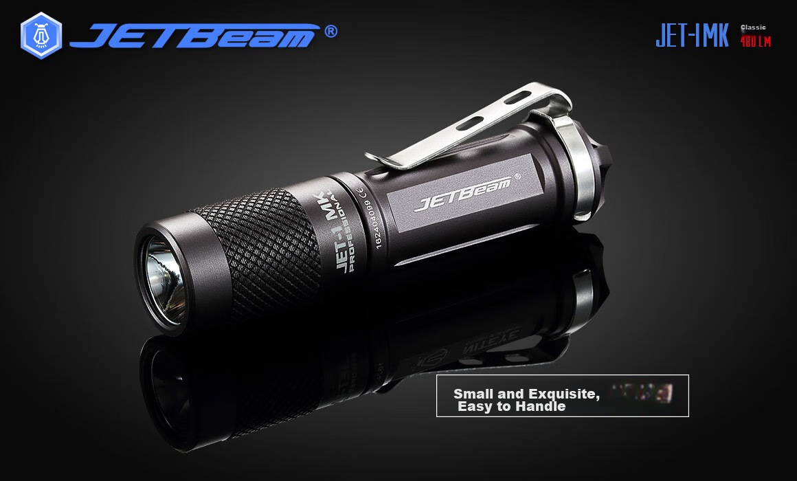 JETBeam Jianming I MK High-Intensity Flashlight, Mini Portable Outdoor Emergency Lighting, Cycling Light, Compact Outdoor Camping Lanter 1