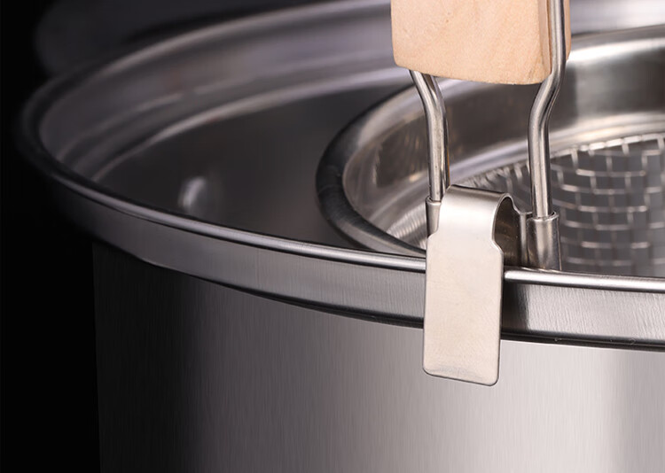 BJ 304 Stainless Steel Oil Strainer Ladle, Kitchen Filter Spoon, Skimmer, Oil Separator, Soup Strainer 11