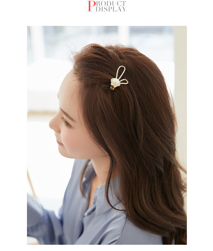 CHIMERA [Noble] 6 Sweet Hair Clips for Women, High-End Hairpins, Side Clips, Bangs Clips, Gift Box, Mid-Autumn Festival Gift 12
