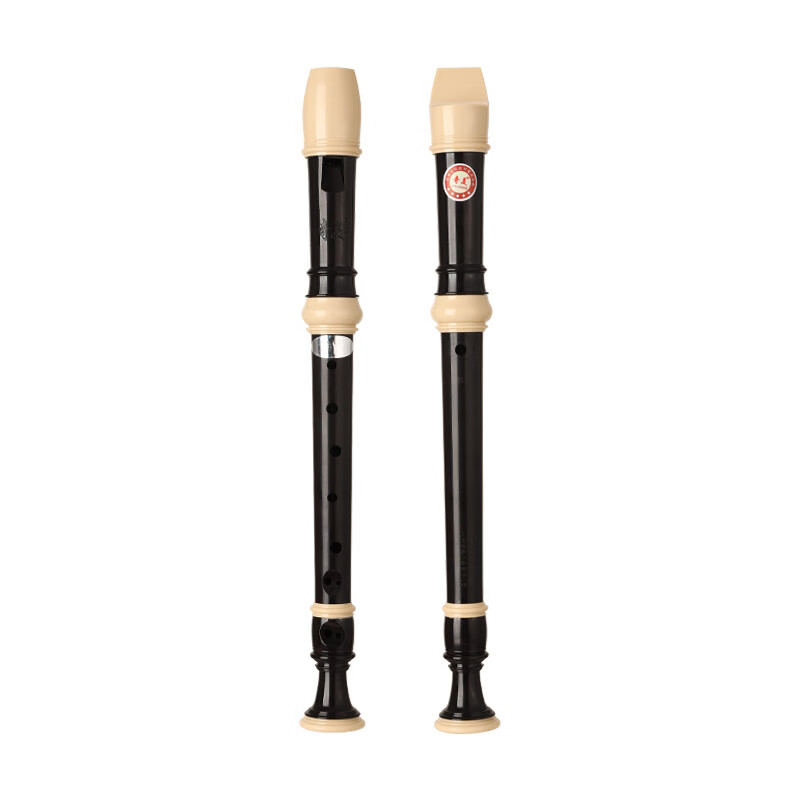 Qimei 8-Hole Classroom Instrument English-Style Bb Flute (With Canvas Case And Playing Instructions)
