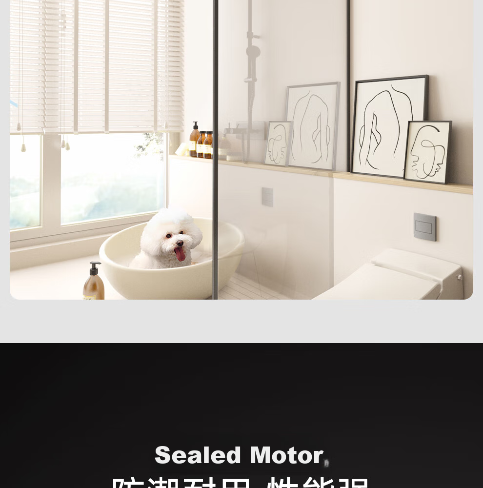 AUPU Wind Heating Bathroom Heater G Series Integrated Warmth Lighting Exhaust Fan with Adjustable Speed Strong/Weak Heating Bathroom Heater S11 16