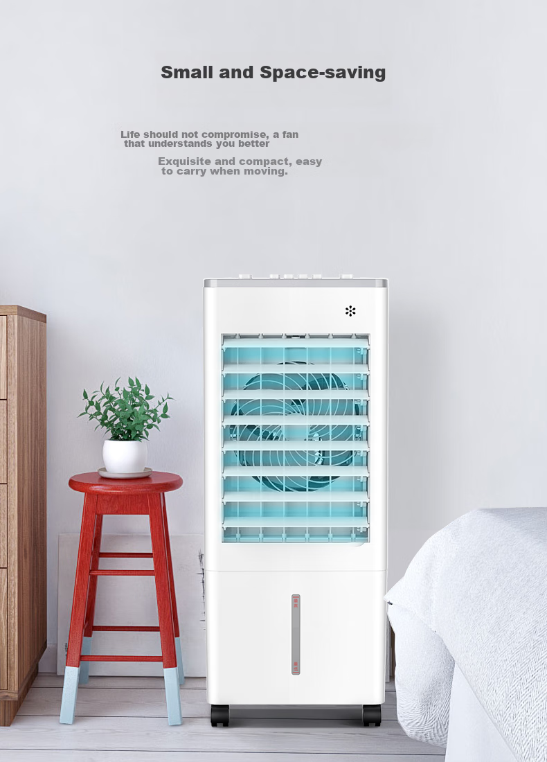 MeiLing Air Cooler Fan Portable Air Conditioner Cooling Fan Home Single Cooling Fan Bedroom Office Mobile Air Conditioner Remote Control Fan MFK-582R 4