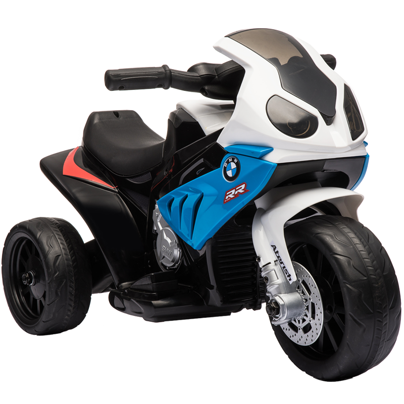 BeRica BMW Authorized Electric Tricycle Motorcycle for Infants And Children, Rideable Toy for Boys And Girls, Baby Gift, Blue