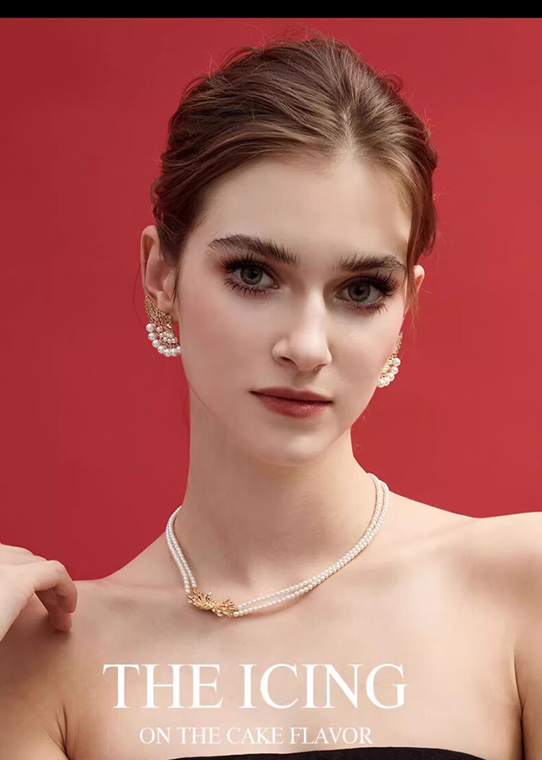 Eternelle French Original Design Earrings, High-End Exaggerated Unique Personality Light Luxury Elegant Earrings 5
