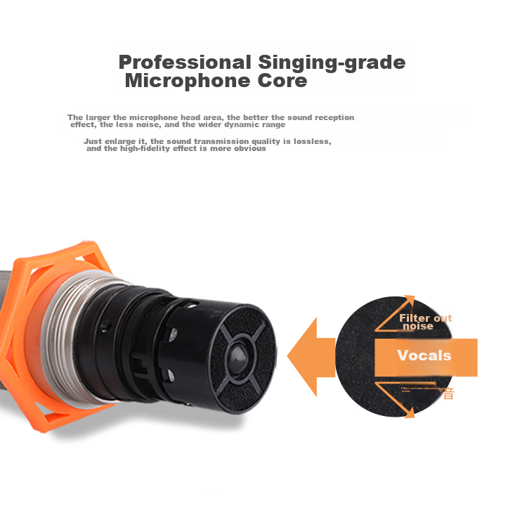 SHILE SH-10 Professional One-To U-Segment Anti-Howling Wireless Handheld Microphone for KTV Entertainment, Singing, Meetings, Hosting, And Lecturing, with 4 Handheld Mics Included 6