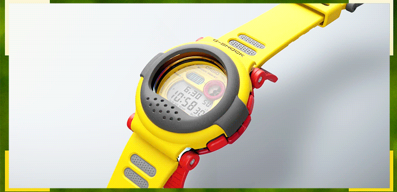 Casio Men's G-SHOCK Watch, Student Fashion Sports Digital Japanese/Korean Style Watch, Gift for Boyfriend G-B001MVA 16